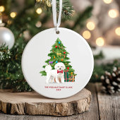 ビションフリーゼ犬のクリスマス オーナメント オーダーメイド