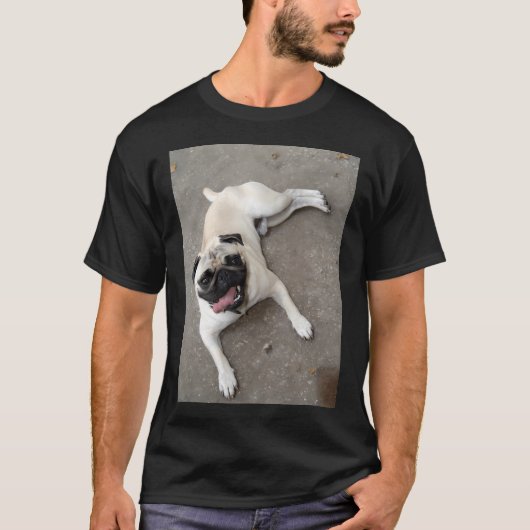 ビションフリーゼ はートビート Tシャツ (正面)