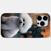 ビションフリーゼ ハロウィーン スケアリー Case-Mate iPhoneケース (裏面 (横))