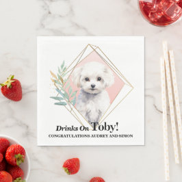 ビションフリーゼ I Do Too ナプキン 犬の写真 スタンダードランチョンナプキン