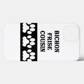 ビション・フリーゼの従兄弟 Case-Mate iPhoneケース (裏面 (横))