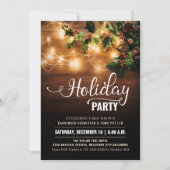 ビシンプルジネスクリスマスホリデーパーティー 招待状 (正面)