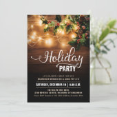 ビシンプルジネスクリスマスホリデーパーティー 招待状 (スタンド正面)