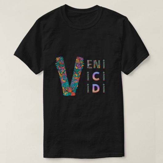 ビシ・ヴィディ Tシャツ (デザイン正面)