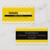 ビジはっきりしたネスカード::シンプルチェックモダンロン12 名刺 (正面/裏面)