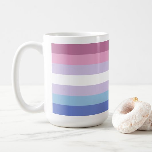 ビジェンダー プライド コーヒーマグカップ (ドーナツ)