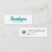 ビジエレガントネスパッモダンケージの挿入ありがとうございます  コーリングカード (正面/裏面)