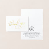 ビジエレガントネス企業のロゴ 箔カード (ディスプレー)