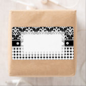 ビジエレガントネス女子アールデコダマスクシック ラベル (インサイチュ)