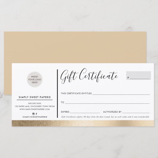 ビジエレガントャッモダンク・ブラックフェイク金ゴールド (正面/裏面)