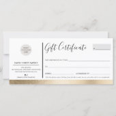 ビジエレガントャッモダンク・ブラックフェイク金ゴールド (正面)