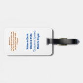 ビジオンクルーズトリップ商品 ラゲッジタグ (裏面横)