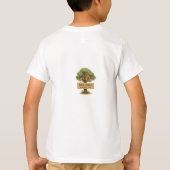 「ビジターを知る」男の子Tシャツ Tシャツ (裏面)