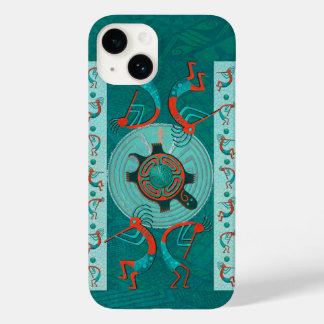 ビジターアナサジ先住民フォークアート Case-Mate iPhone 14ケース