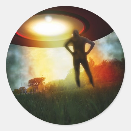 ビジターステッカー ラウンドシール (正面)