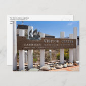 ビジターセンターサインカブリッロ国家記念碑 ポストカード (正面/裏面)