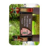 ビジターセンターシトカNHP、アラスカ マグネット (縦)