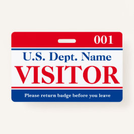 ビジターバッジ バッジ