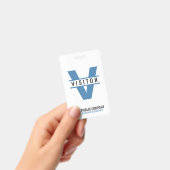 ビジターモダンID バッジ (Handheld)