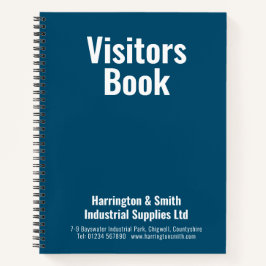 ビジター向けビジネス・ブック ノートブック