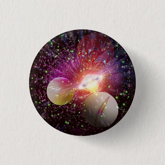 ビジター 缶バッジ (正面)