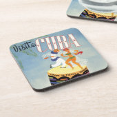 ビジットキューバティキフィエスタシエスタヴィンテージホリデーアイル コースター (左側)