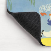 ビジットキューバティキフィエスタシエスタヴィンテージホリデーアイル マウスパッド (コーナー)