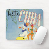 ビジットキューバティキフィエスタシエスタヴィンテージホリデーアイル マウスパッド (マウス)