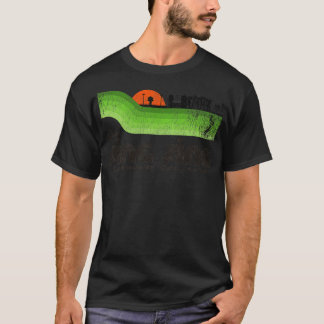 ビジットサンシング刑務所レトロ観光客土産 Tシャツ