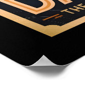 ビジットダラス – レトロスカイライントラベル ポスター (角)