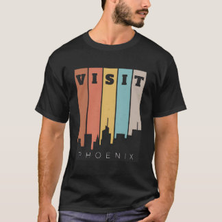 ビジットフェニックスザバレーオブザサンスカイラインレトロ Tシャツ