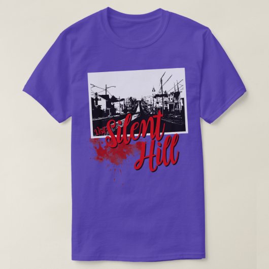 ビジット静かヒル Tシャツ (デザイン正面)