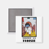 ビジテスラチュニジア マグネット (正面/裏面)