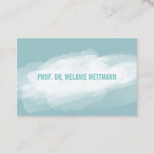 ビジテンカルテンデゼントワッセルファーベン 名刺 (裏面)