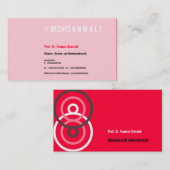 ビジテンカルテンフリッシャールクスビジネスカード 名刺 (正面/裏面)