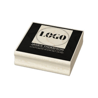 ビジネカスタムスチームの従業員ギアロゴ ラバースタンプ