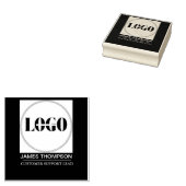 ビジネカスタムスチームの従業員ギアロゴ ラバースタンプ (押印)