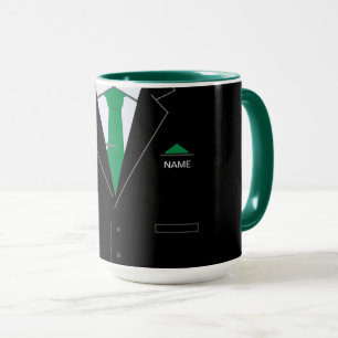ビジネスおもしろいコーヒーマグ名前をカスタムする付きギフト マグカップ
