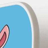 ビジネスおもしろいスーツの漫画 ピックルボールラケット (左詳細)