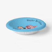 ビジネスおもしろいスーツの漫画 ペーパーボウル (傾斜あり)