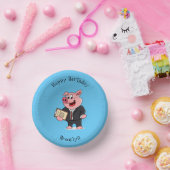 ビジネスおもしろいスーツの漫画 ペーパーボウル (パーティー)