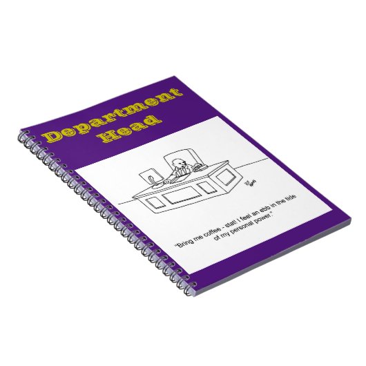 ビジネスおもしろいノートのギフト管理 ノートブック (右側)