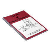 ビジネスおもしろいノートブックのギフトメンター ノートブック (右側)