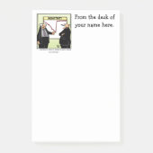 ビジネスおもしろいユーモアのパーソナライズ可能なItノートの投稿 ポストイット (正面)