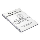 ビジネスおもしろいユーモアノートブックギフト ノートブック (右側)