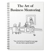 ビジネスおもしろいユーモアノートブックギフト ノートブック (正面)