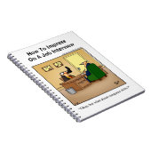 ビジネスおもしろいユーモア手帳 ノートブック (右側)