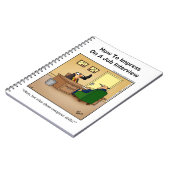 ビジネスおもしろいユーモア手帳 ノートブック (左側)