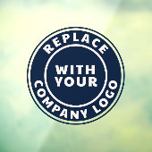 ビジネスおよびブランドロゴ会社のショールームの追加 ウィンドウサイン (シート3)