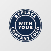 ビジネスおよびブランドロゴ会社のショールームの追加 ウィンドウサイン (シート)